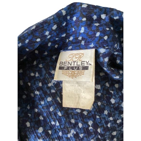 JR Bentley Plus Size XL 24" Pit to Pit LIghtweight Summer Blouse - Picture 6 of 6